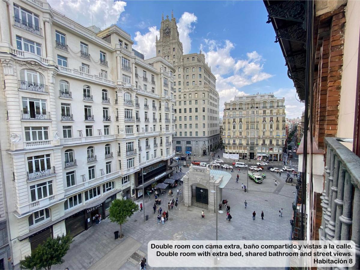 Gran Via Sol Rooms Madri Exterior foto